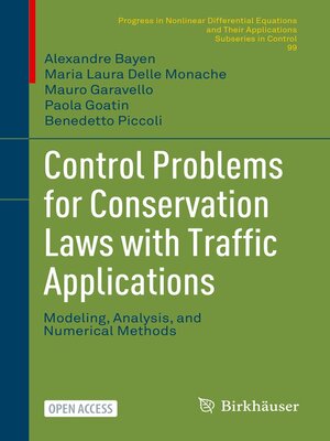 cover image of Control Problems for Conservation Laws with Traffic Applications